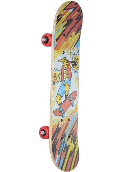 Birlik Toys 2406 Desenli Ahşap Kaykay 58 cm modelleri