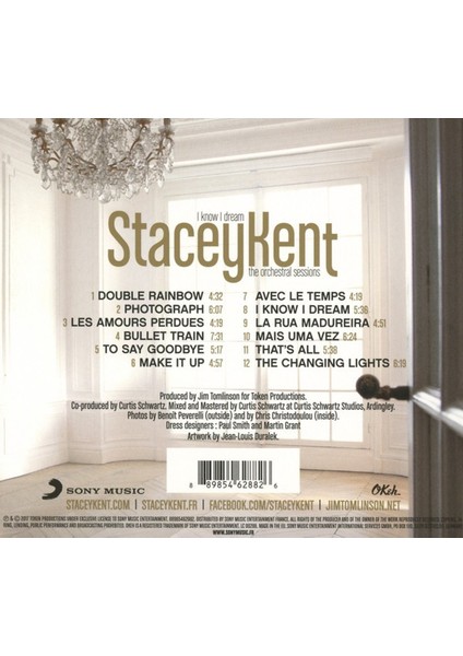 Stacey Kent – I Know I Dream: The Orchestral Sessions CD