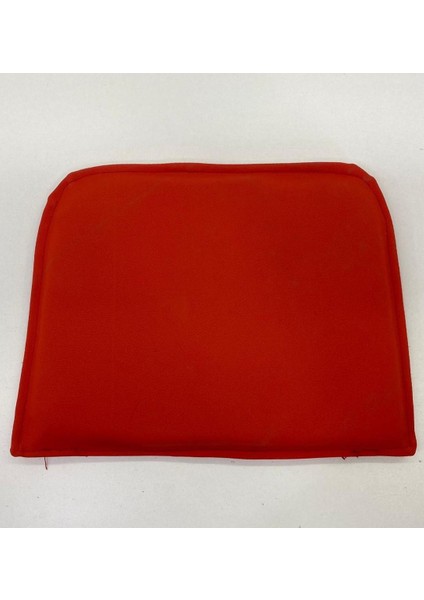 Knsz sırt minderi 1 li mazlum krm suni deri cırtlı tel sandalyesi sırtı için