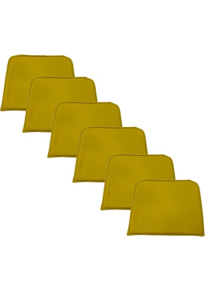 Knsz sırt minderi 6 lı zng&mğr&uslu srı suni deri cırtlı tel bar sandalyesi sırtı için