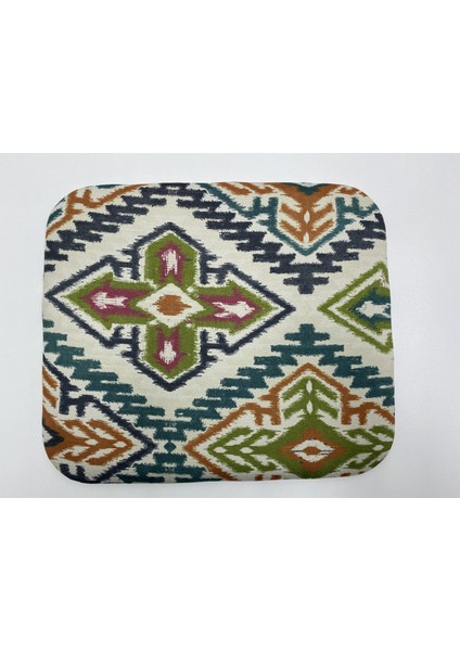 Knsz oturma minderi 1 li zengin&mağrur&uslu kilim desen tel bar sandalyesi için