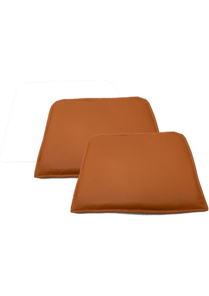 Knsz sırt minderi 2 li mazlum trn suni deri cırtlı tel sandalyesi sırtı için