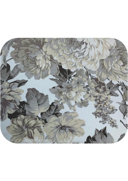 Knsz oturma minderi 1 li zengin&mağrur&uslu çiçek gri kumaş tel bar sandalyesi için