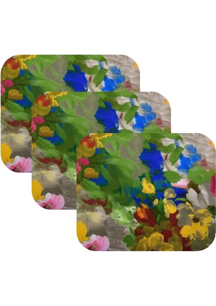 Knsz oturma minderi 3 lü mazlum çiçek desen tel sandalyesi oturma yeri için fiyatları