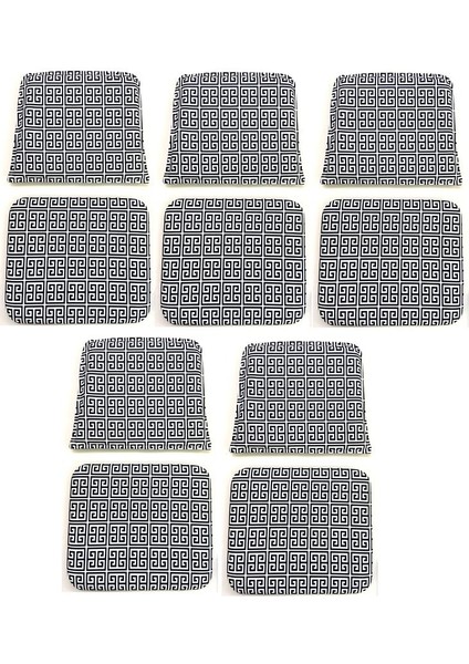 Knsz minder seti 5 li mazlum talen kumaş oturma ve sırt tel sandalyesi minderi bir arada fiyatları