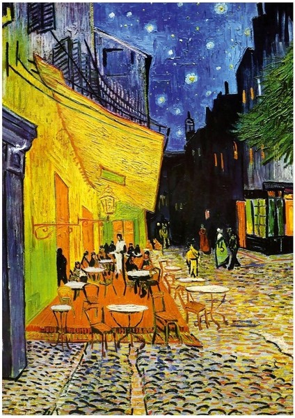 5210 Vincent Van Gogh Kafe Terasta Gece 1000 Parça Puzzle
