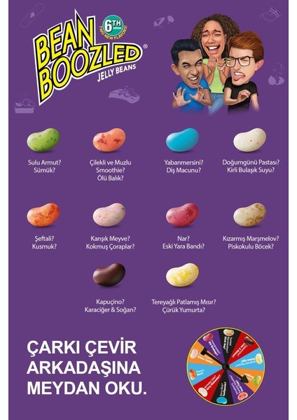 Jelly Belly Bean Boozled 6.Seri 100GR