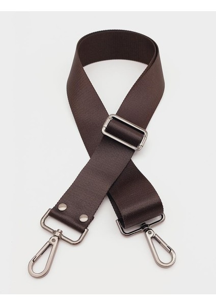 Polyester Kolon 120X4 cm Kahverengi Füme Metalli