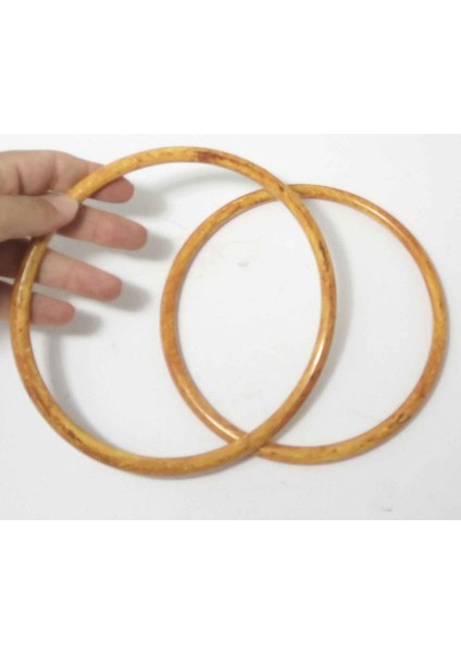 Bambu Görünümlü Plastik Çanta Sapı