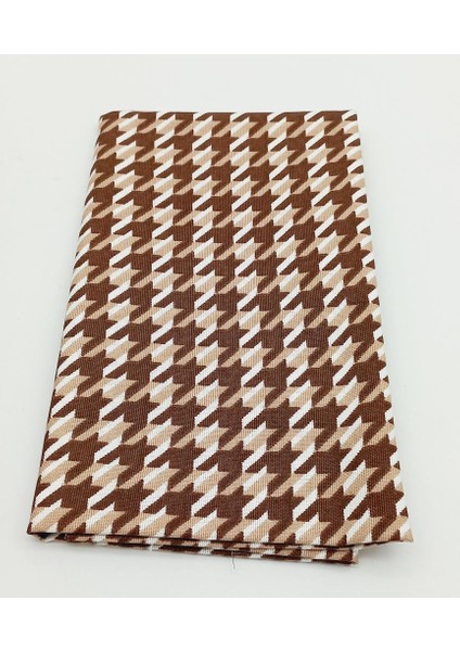 90X50 cm Duck Astarlık Kumaş Kaz Ayağı Desen No:04