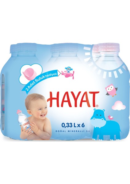 Doğal Mineralli Bebek Suyu 330 ml 24'lü Paket