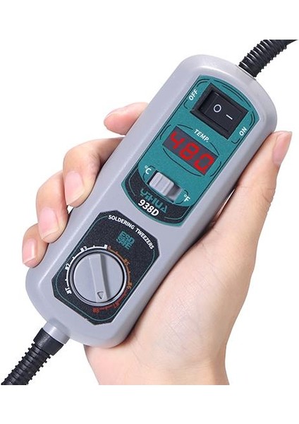 938d Mini Taşınabilir Cımbızlı Lehimleme Istasyonu