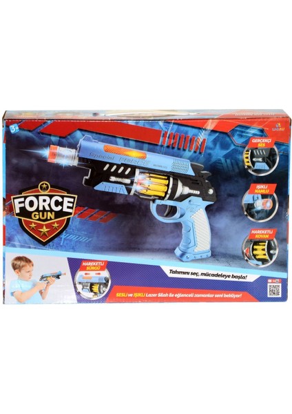 Can Ali Toys CNL-3803 Pilli Force Gun -Can Ali Oyuncak