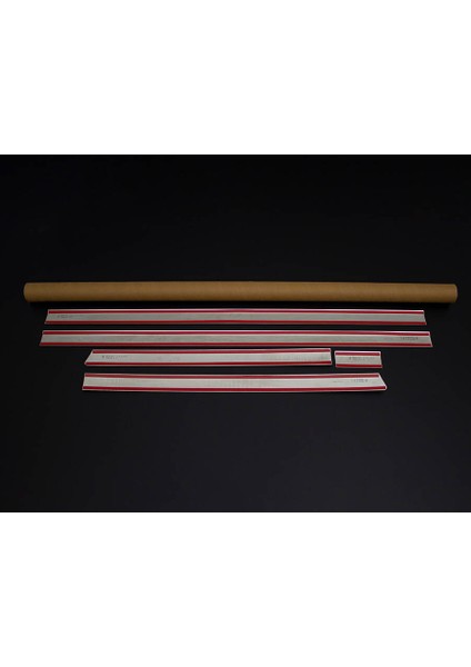 Vw T6.1 Caravelle Krom Yan Kapı Çıtası 7 Parça Uzun Şase 2020 ve Sonrası modelleri