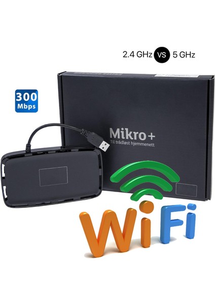 DAZ100XGT USB 2.4/5ghz 300MBIT USB Wireless Adaptör