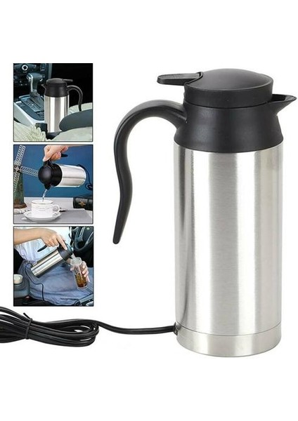 750 ml 12 V Elektrikli Su Isıtıcısı Sıcak Su Kazanı Araba Van Taşınabilir Kamyon Rahat Kamp (Yurt Dışından) modelleri