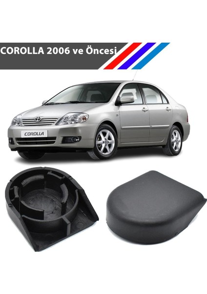 Toyota Corolla Ön Silecek Kapağı 2 Adetli Set 2006 ve Öncesi