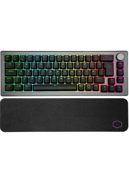 Cooler Master CK721 Rgb Red Switch 2.4/bluetooth %65 Mekanik Oyuncu Klavyesi Uzay Gri-Uk Layout