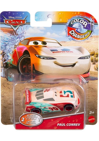 Disney Cars Cars Renk Değiştiren Araçlar Paul Conrev GPB00