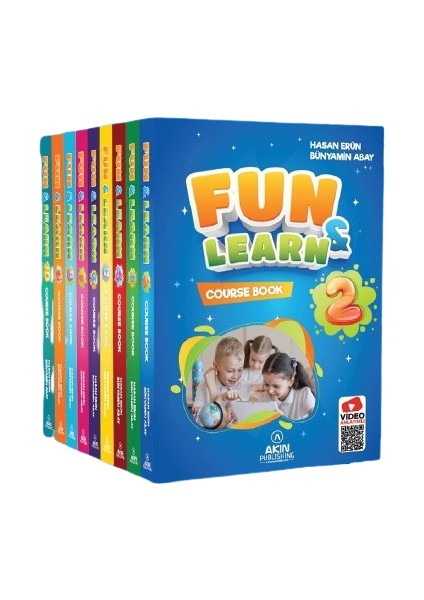 2. Sınıf Fun & Learn Ingilizce Set ( Course Book - Activity Book - Fun Mag