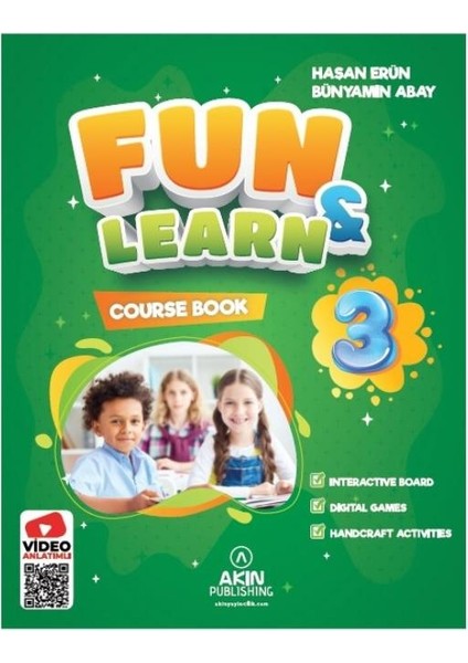 3. Sınıf Fun & Learn Ingilizce Set ( Course Book - Activity Book - Fun Mag