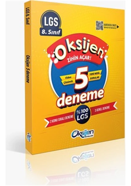 Oksijen Yayınları LGS 2+3 Fasikül Deneme Yni