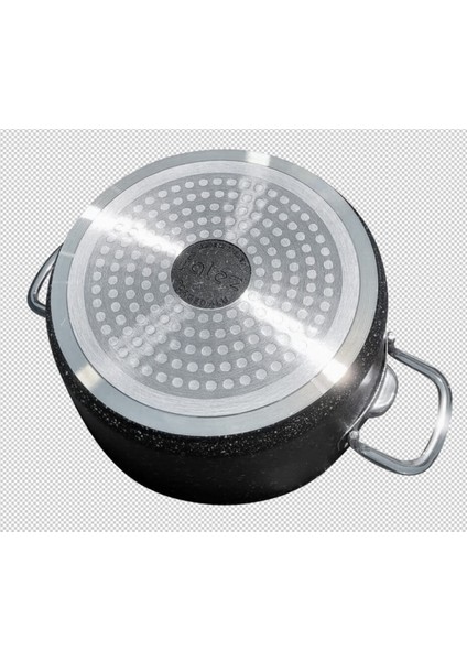 Cookcase Blackline Indüksiyon Tabanlı Tencere 24 cm