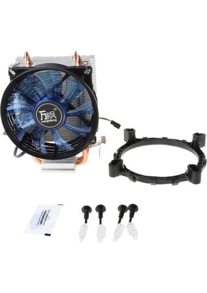 Heatpipe Alüminyum Pc Cpu Soğutucu Soğutma Fanı Hayranlar ve soğutma (Yurt Dışından)