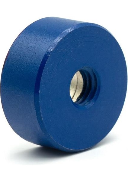 Dişi Bağlantılı Güçlü Neodyum Pot Mıknatıs - Ø25X10 Mm, M8X4 mm (2 Adet Set)