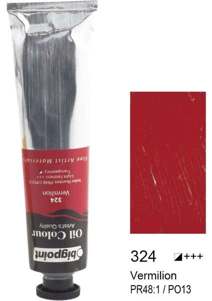 Fine Artist's Yağlı Boya 200ML Vermilion 324