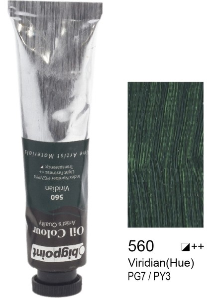 Fine Artist's Yağlı Boya 200ML Viridian 560