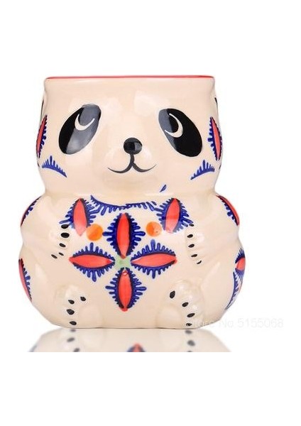 Panda Kokteyl Cam Kupası (Yurt Dışından)