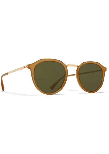 Mk Paulson Ggld/brn/darkbrn Mykita Unisex Güneş Gözlüğü
