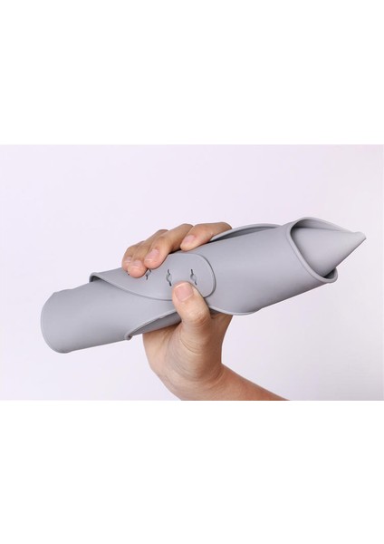 3 Bölmeli Silikon Yemek Tabağı - Gri (Yurt Dışından) fırsatları