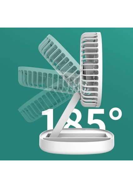 Ventilatör Soğutma Fanı Katlanabilir Mini Kablosuz (Yurt Dışından)