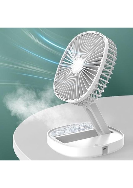 Ventilatör Soğutma Fanı Katlanabilir Mini Kablosuz (Yurt Dışından)