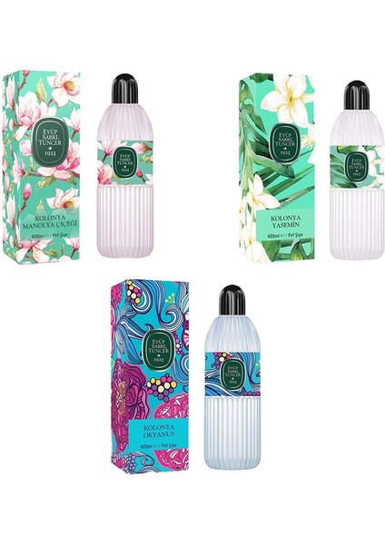 Kolonya Okyanus, Manolya Çiçeği ve Yasemin Pet Şişe 400 ml