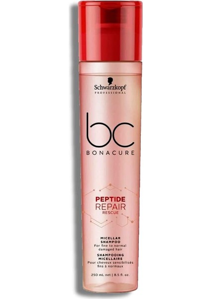 Bc Bonacure Peptide Repair Micellar Shampoo 250 Ml