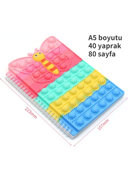 Silikon A5 Defter Öğrenci Silikon Defter (Yurt Dışından)