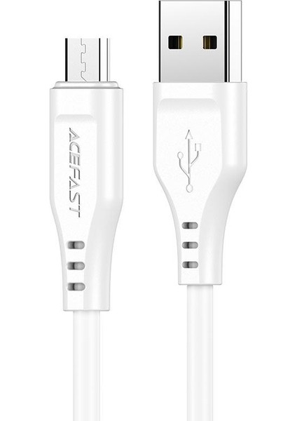 C3-09 Micro USB Şarj ve Data Kablosu Beyaz