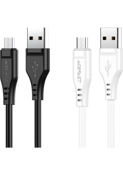 C3-09 Micro USB Şarj ve Data Kablosu Beyaz