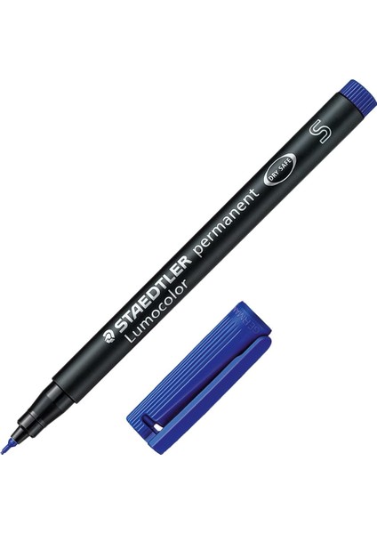 313-3 Lumocolor Asetat Kalemi S Mavi