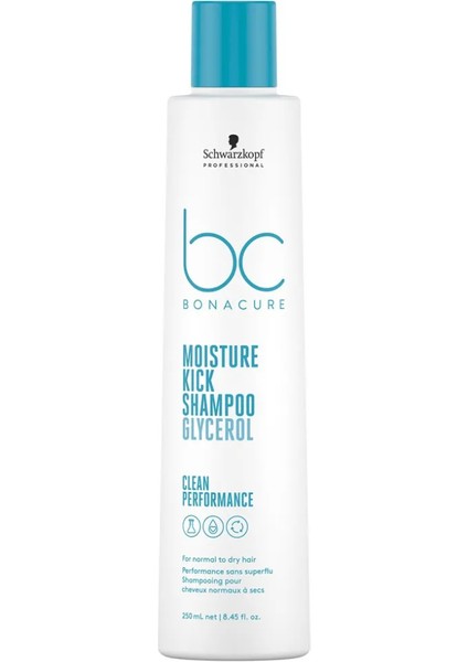 Bc Bonacure Moisture Kick Glycerol Shampoo 250 Ml