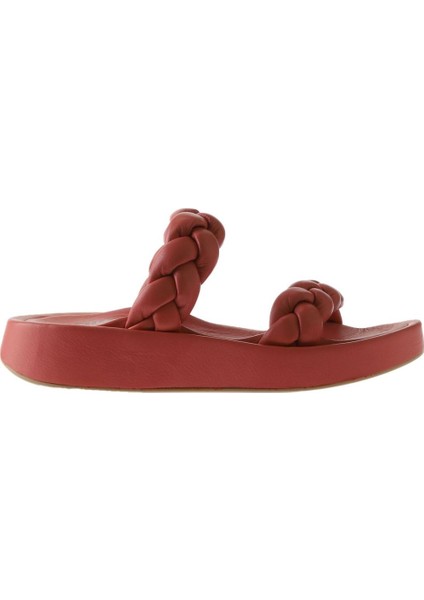 Mercan Deri Kadın Spor Terlik fiyatları