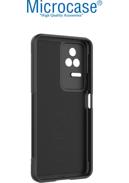 Xiaomi Poco F4 Miami Serisi Darbeye Dayanıklı Silikon Kılıf - Siyah fiyatları