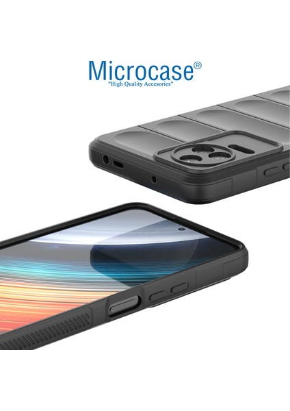 Xiaomi Poco F4 Miami Serisi Darbeye Dayanıklı Silikon Kılıf - Siyah fırsatları