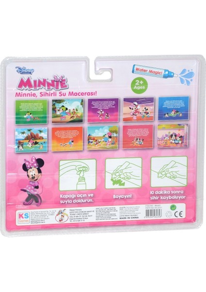 BK008 Gepettoys, Minnie Sihirli Boyama Kitabı