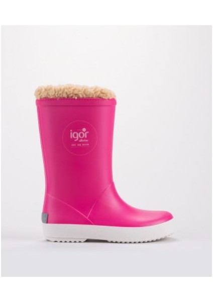 Unisex Çocuk Kürklü Yağmur Çizmesi Splash Nautico