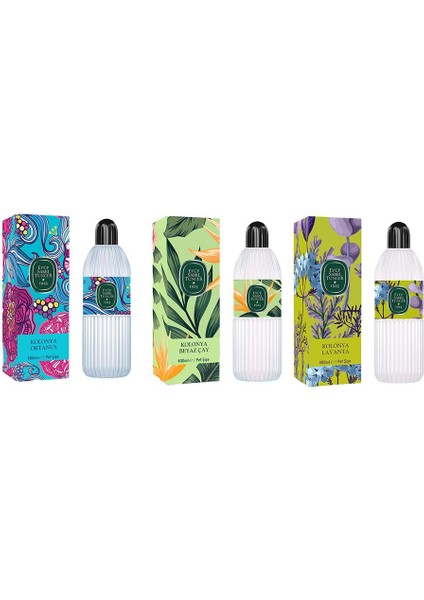 Kolonya Okyanus, Beyaz Çay ve Lavanta Pet Şişe 400 ml