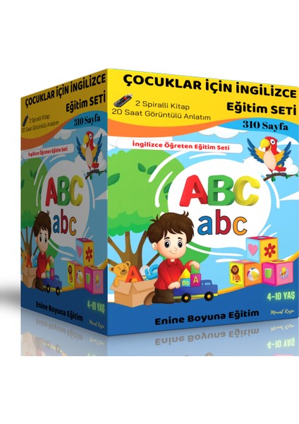 Çocuklar Için Ingilizce Eğitim Seti (4-10 Yaş)